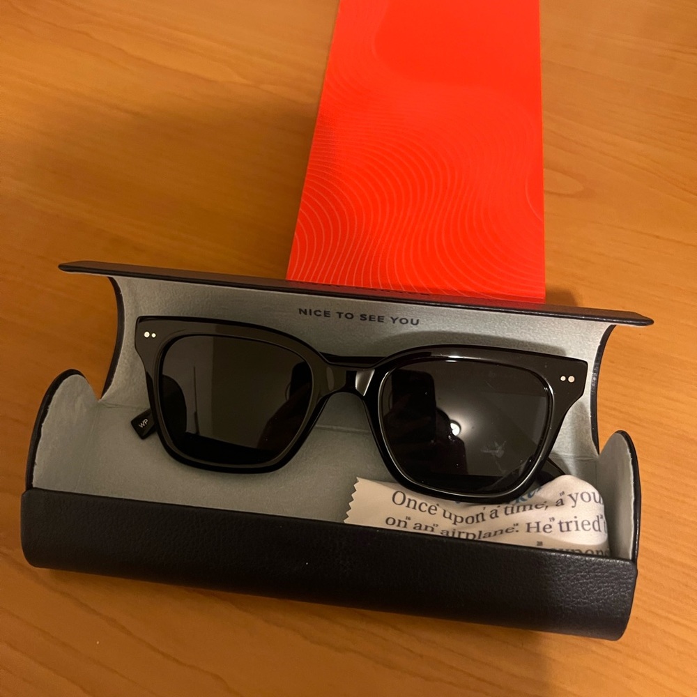 Warby Parker Black Beale Sunglasses